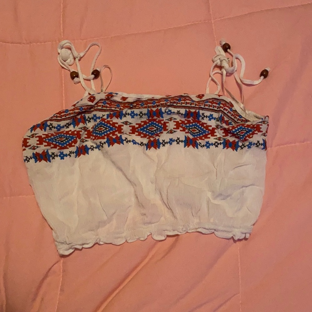 White crop Top